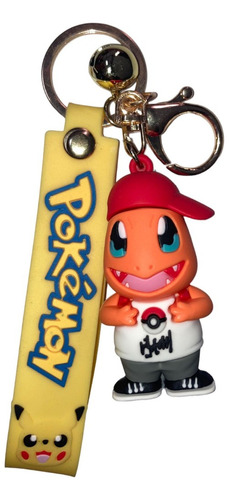 Llavero Pokemon Charmander Ropa Deportiva Silicona