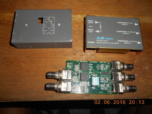 Aja Video Model D5ce Serial Digital Encoder - Sucata (1003)