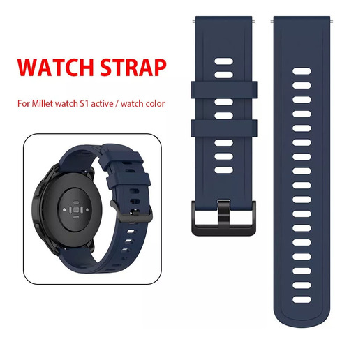 Correa De Silicona Para Xiaomi Mi Watch S1 Active/watch Colo