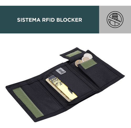 Billetera Para Hombre Totto Quincly Con Rfid Blocker