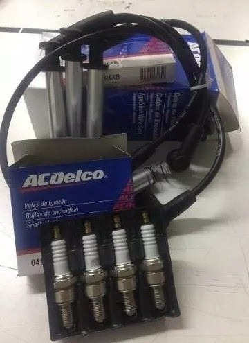 Kit Cables Y Bujias Chevrolet Astra Vectra Zafira 8 V Acdeco