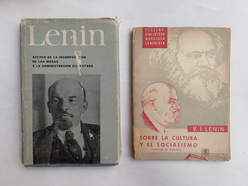 Lenin - Acerca Incorp/ Masas Al Estado - Editado Moscú Urss