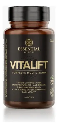 Polivitamínico Vitalift 90 Cápsulas Essential Nutrition