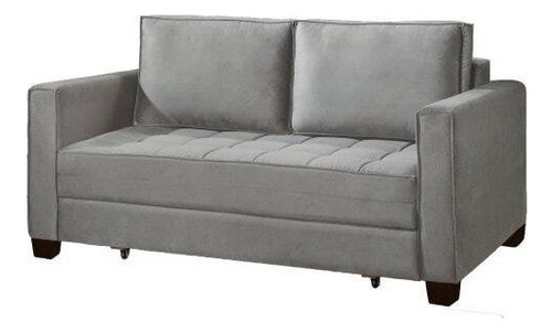Sofá Cama Com 2 Lugares Leon Estofados Ferrari Wt
