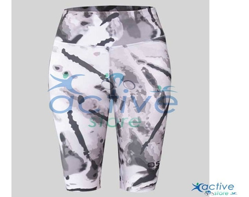 Calza Corta Osx Biker Mujer Porta Celu Running Ciclismo Yoga