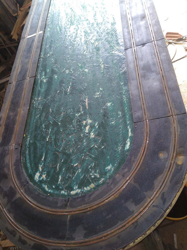 Pista Scalextric Escalectric Autitos Grande En Madera (Usado)