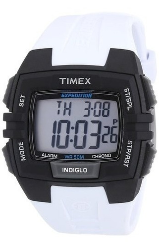 Timex Expedition Full Size Chrono Alarm Timer - Blanco