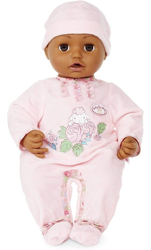 Muñeca Baby Annabell Ojos Marrones De Cuerpo Suave