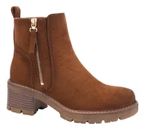 Comprar Bota Moto De Dama Tierra Bendita 2003 Color Camel