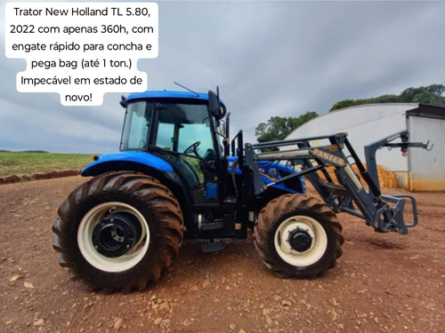 Trator New Holland Tl 5.80 Ano 2022
