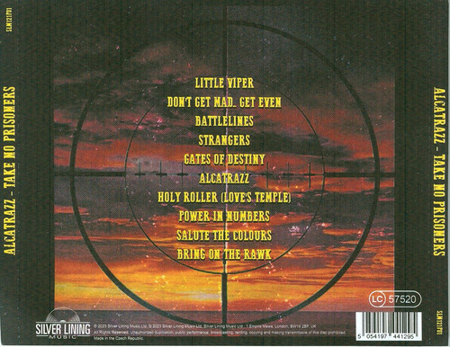 Alcatrazz Cd Caja 2023 Take No Prisoners Europa Nuevo+envio Cd