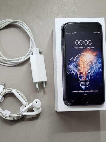 Imagem 1 de 5 de iPhone 7 - 128gb - Preto Matte