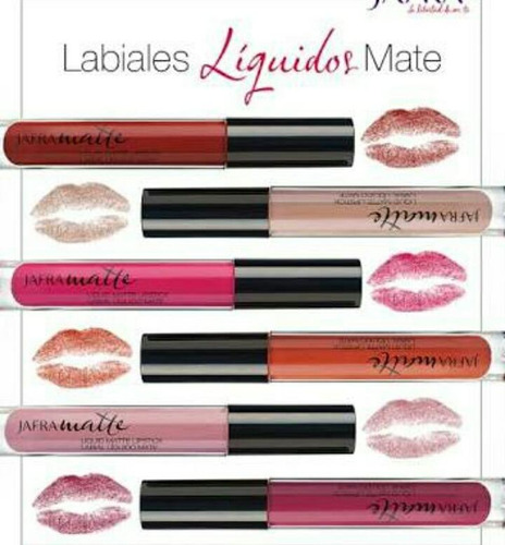 Duo De Labial Liquido Mate Jafra + Envío Gratis