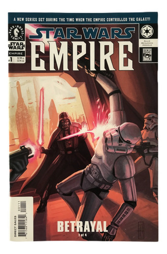 Star Wars Empire #1 Darth Vader Dark Horse Comics 2004 (Usado)