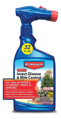 Bayer  Spray 3 En 1 Para Control De Enfermedades De Insec