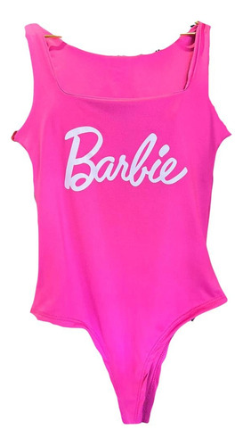 Body Barbie Fucsia Manga Sisa Lycra  Con Gancho Marab 