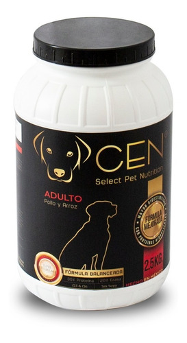 Croquetas Cen Adulto | Alimento Canino Súper Premium 2.5 Kg