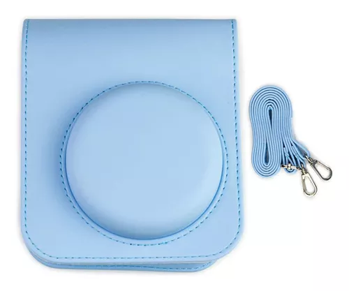 Funda Para Instax Mini 12 Vinil Azul