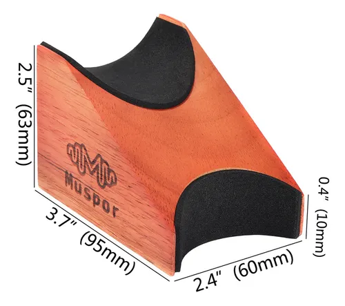 Muspor Guitar Neck Rest Support Almohada Cuerda De Guitarra