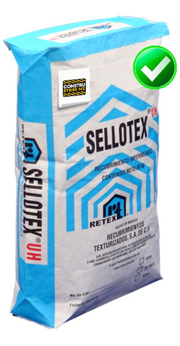 Sellotex Uh Impermeabiliza Cisternas Y Albercas Blanco 30 Kg