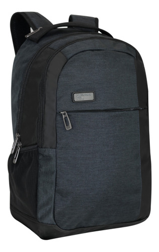 Mochila Ejecutiva Notebook Porter Melange Gris Oscuro Head