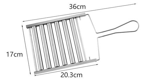 Estante Con Rodillo Para Perritos Calientes, Soporte Para M