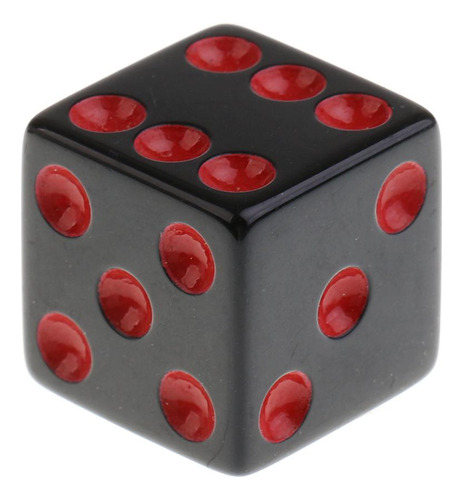 Juego De 50 Dados Cuadrados Opacos De Seis Caras D6 De 16