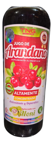 Jugo De Arandano Reforzado Con Noni 1l