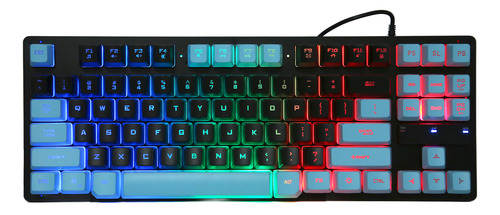 Teclado Con Cable Para Juegos De 87 Teclas, Diseño Ergonómic