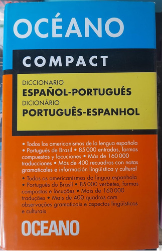 Diccionario Español Portugués. Océano Compact
