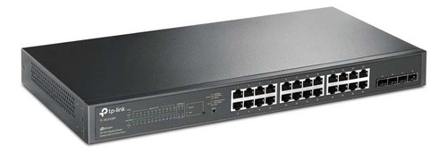 Switch Smart 28 Puertos Gigabit, 24 Puertos Poe+ Tl-sg2428p