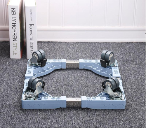 Imagen 7 de 10 de Base Soporte Nevera/lavadora Pvc+inoxidable