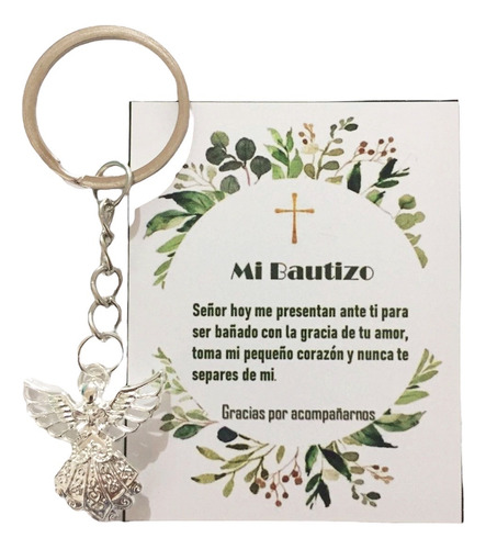 50 Recueros Bautizo Niño Angelito