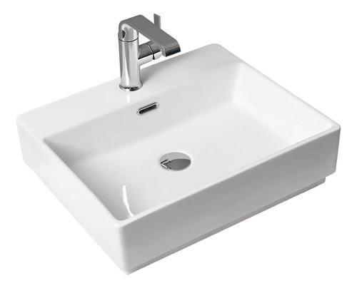 Lavabo Rectangular Premium Lazza Con Grifo Moorefield