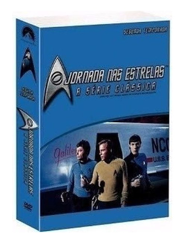 Box Dvd - Jornada Nas Estrelas - A Série Clássica 2 Temp