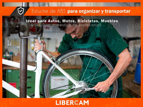 Imagen 7 de 10 de Set X7 Llaves Criquet Combinadas Estriada Articuladas Acero
