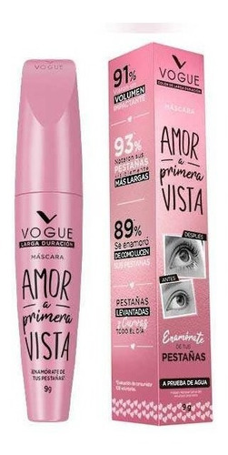 Mascara Pestañas Vogue Amor A Primera Vista A Prueba De Agua