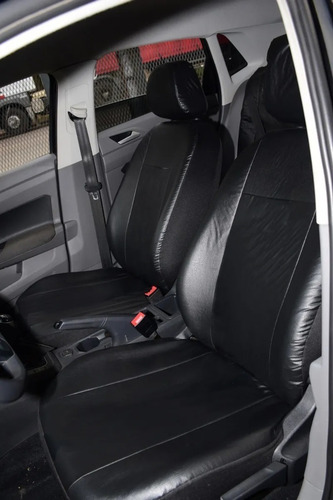 Fundas Cubre Asiento Amarok Doble Cabina Tras 1/3-2/3 Negro