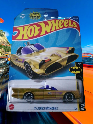 Tv Series Batmobile, Hotwheels Batman Gold