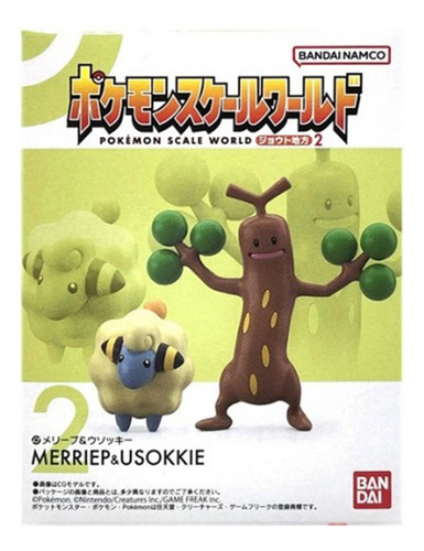 Pokemon Figura Scale World Mareep & Sudowoodo Bandai