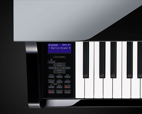 Piano Eletrônico Digital Casio Celviano Gp510 Bk Grand Hybri Bivolt