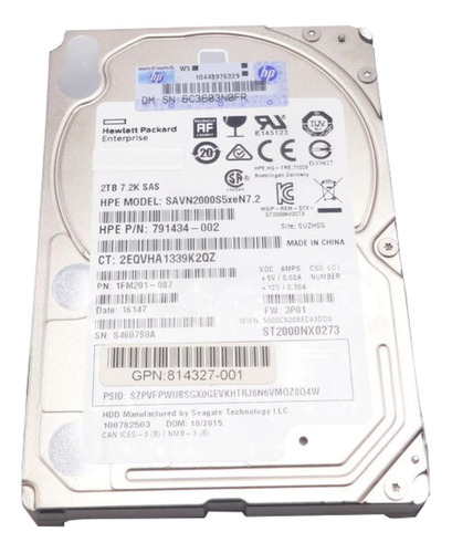 interno HP SAVN2000S5xeN7.2 2TB