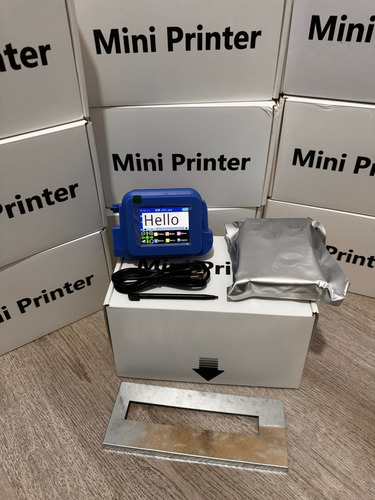 Impresora Codificadora Manual Loteadora Inkjet Mini Printe