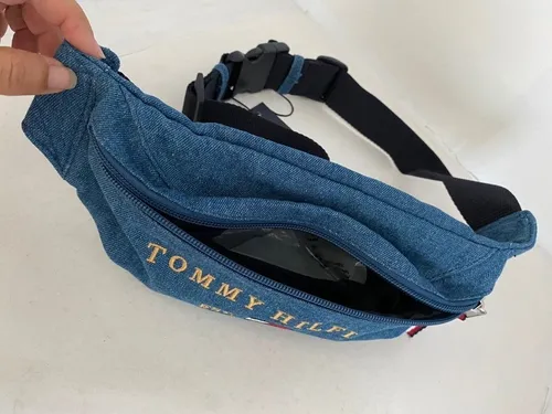 Cangurera Tommy Hilfiger Azul