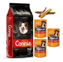 Comprar Comida Perro Connie Adulto 22k + 2k + 3 Pates + Snacks