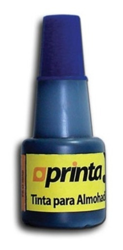 Tinta Almohadilla 24ml Azul (12 Unidades)