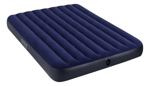 Colchón Hinchable Inflable Camping 64755 183*203*25 Azul