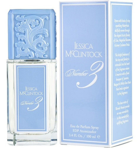 Jessica Mcclintock Number 3 100 Ml Nuevo, Original!