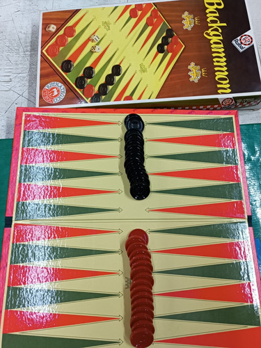 Juego De Mesa Backgammon Riibal