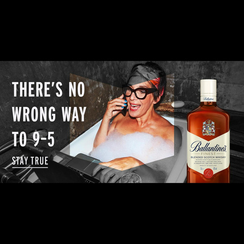 Whisky Ballantines 750 Ml + Ballantines 7 Años 200 Ml + Caja